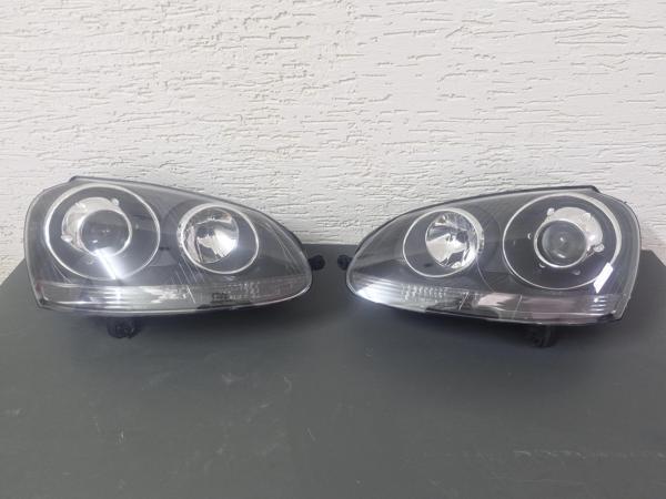 VOLKSWAGEN GOLF 5 MERCEKLİ SAĞ SOL TAKIM FAR TAK ÇALIŞTIR SIFIR 2004-2008 - Image 1