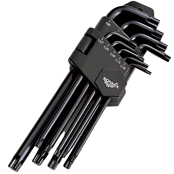 SONMİX UZUN TORX ALLEN TAKIMI 180 MM 9 PARÇA - Image 1