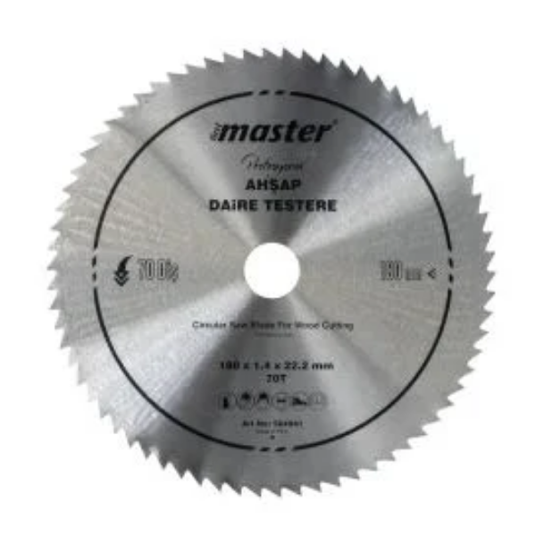 MASTER SUNTA KESME TESTERESİ 180 MM 70 DİŞ - Image 1