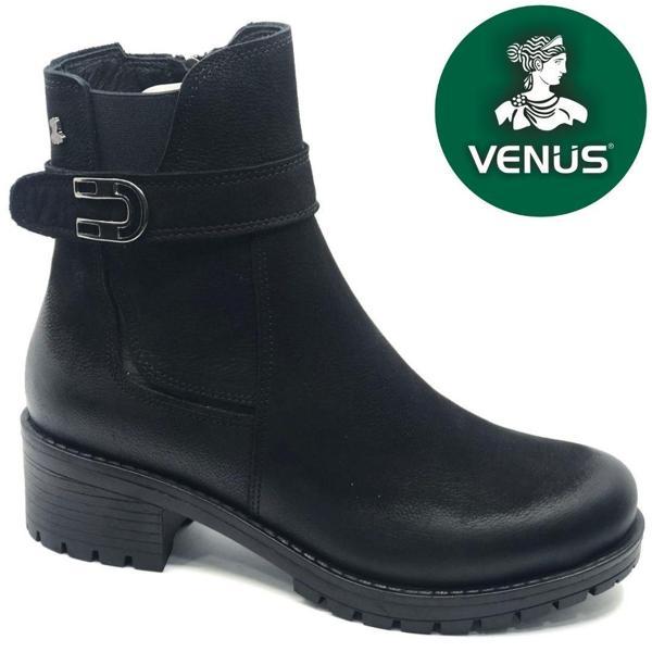 Venüs Dpoons Hakiki Deri Kaymaz Taban Ortopedik Kadın Bot - Image 1