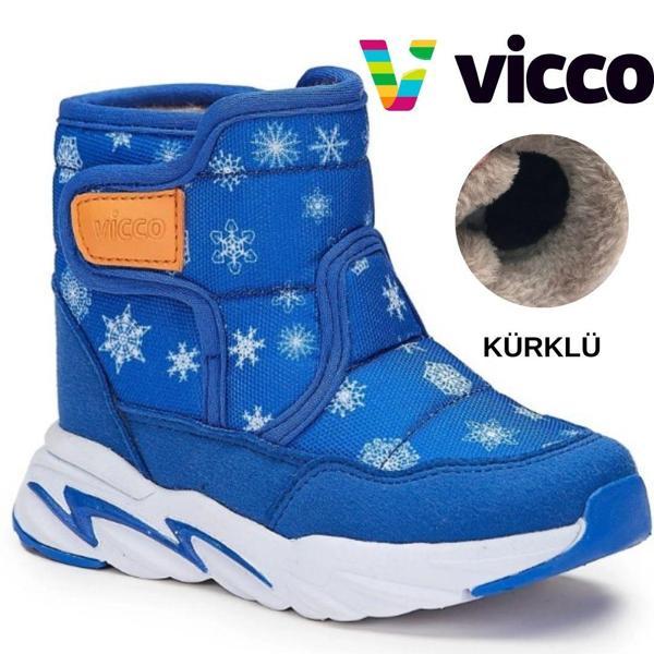 Vicco Monny Phylon Kauçuk Taban Ortopedik Çocuk Kar Botu - Image 1