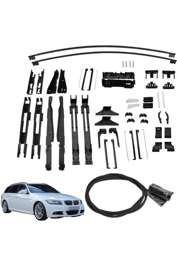 Lala otomotiv Bmw E91 Panoramik Sunroof Ön & Arka Ray Kızak Tamir Seti - Image 1