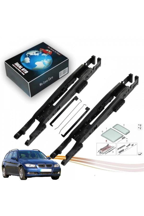 Lala otomotiv BMW 3 E91 İçin Panoramik Sunroof Sürgü Sol Sağ Kızak Parçaları 10001656, 10012830, 100012831 - Image 1