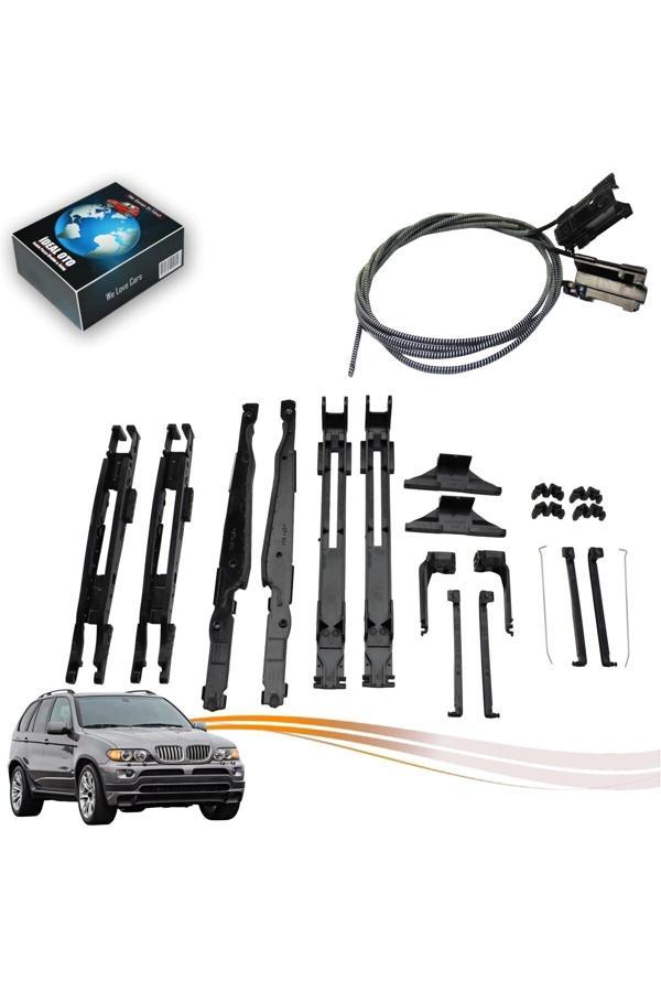 Lala otomotiv Bmw X5 E53 Panoramik Ön Sunroof Kızak / Sunroof Cable - Image 1