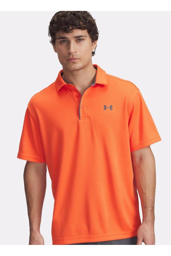Under Armour 1290140-847 Tech Polo Kırmızı Loose Fit Erkek Polo T-Shirt - Image 1