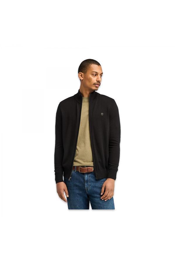 Timberland Tb0A2Bmz Williams River Cotton Yd Full Zip Sweate Siyah Erkek Ceket - Image 1