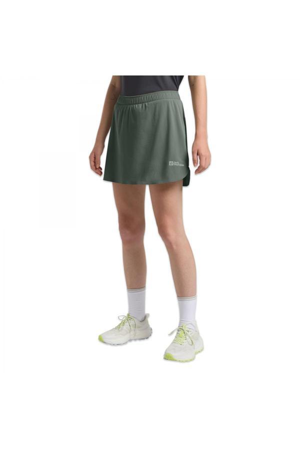 Jack Wolfskin A63787 Prelight Swift Skort W Şort Etek Yeşil Kadın Spor Etek - Image 1
