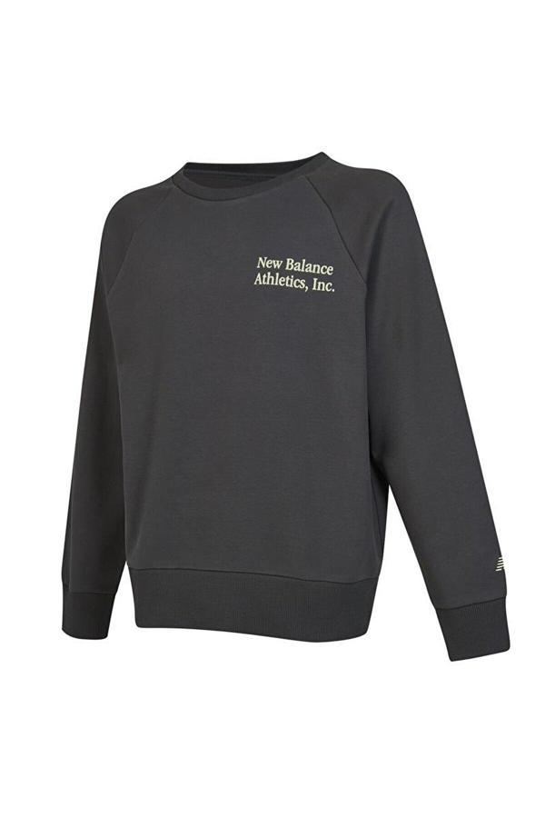 New Balance Mnc3522 Antrasit Erkek Sweatshirt - Image 1