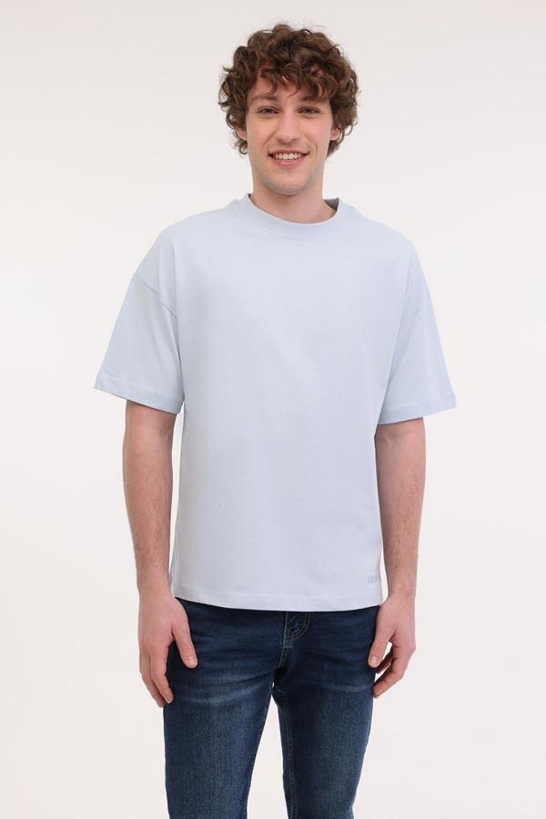 Lumberjack Mb Ros 11Hs113 5Fx Mavi Erkek Kısa Kol T-Shirt - Image 1