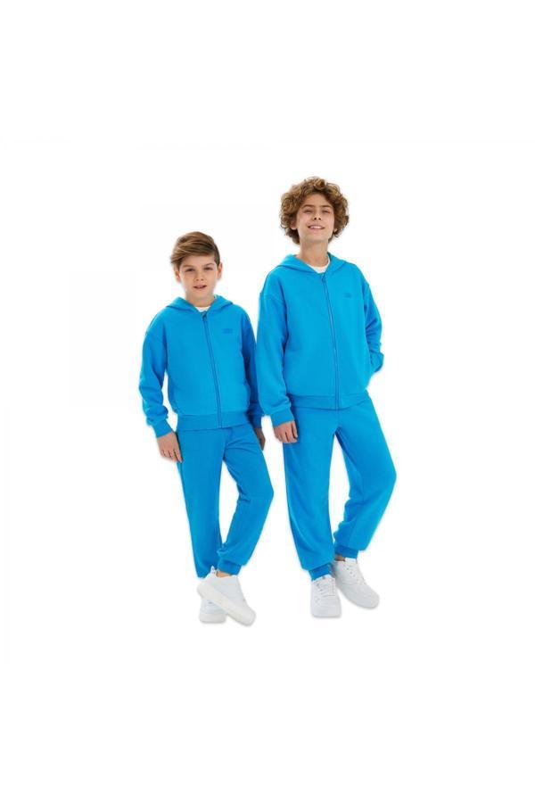 Skechers Sk232066 B Lw Fleece Jogger Sweatpant Mavi Erkek Çocuk Eşofman Altı - Image 1
