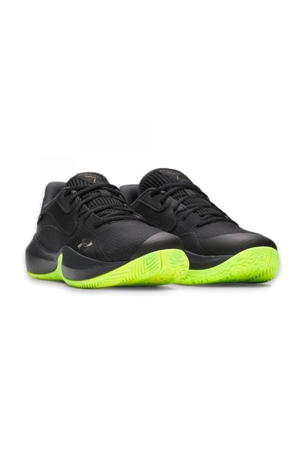 Under Armour 3027646 Ua Lockdown 7 Low Basketbol Siyah Unisex Spor Ayakkabı - Image 1