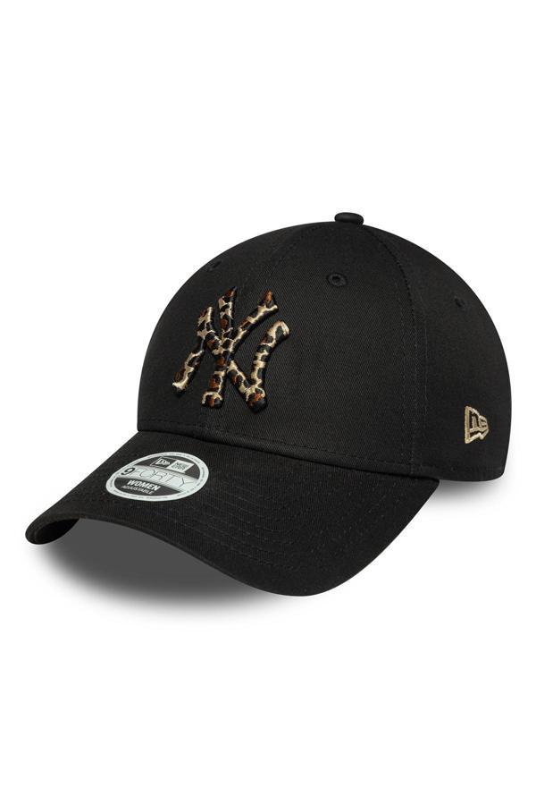 New Era New York Yankees Kadın Leopar Logolu 9Forty 60691330 Şapka - Image 1