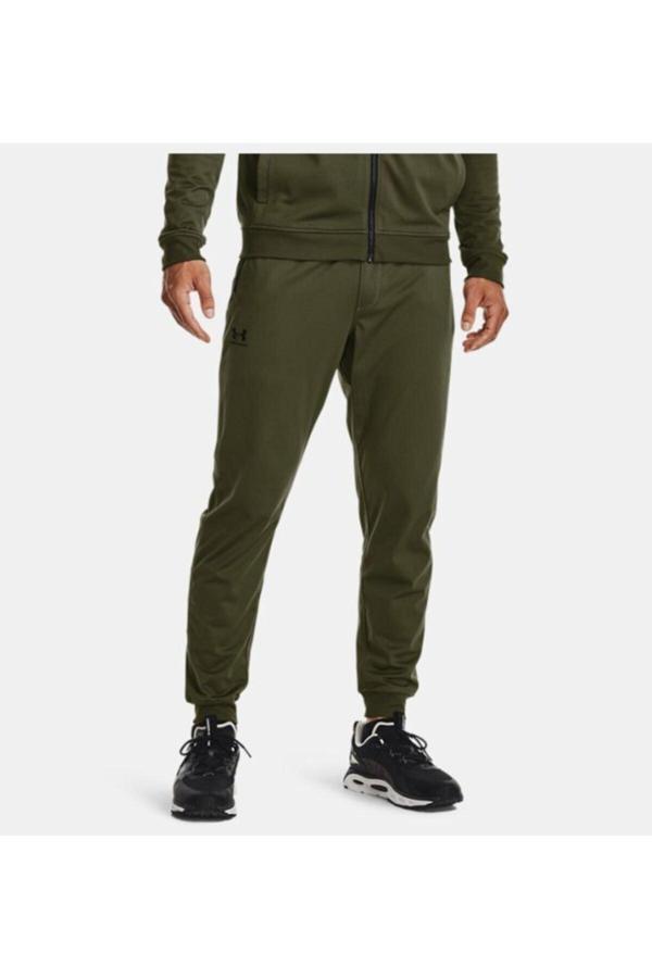 Under Armour 1290261 Sportstyle Tricot Jogger Haki Erkek Eşofman Altı - Image 1