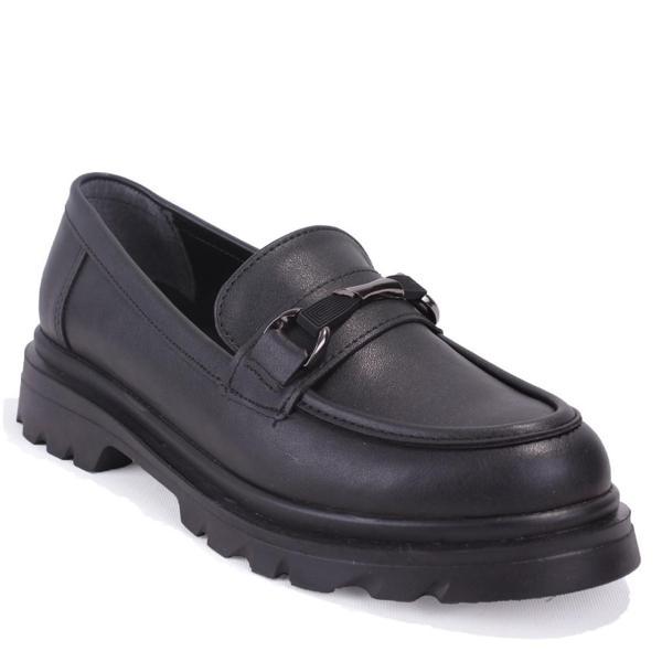 Dagoster DZA07-90834 Siyah Günlük Loafer  Kadın Ayakkabı - Image 1