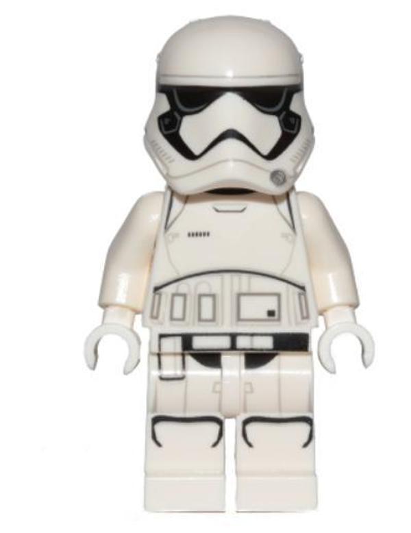 Lego Minifigür Star Wars First Order Stormtrooper (Pointed Mouth Pattern) sw0905 - Image 1