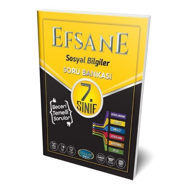 Efsane 7.Sınıf Sosyal Bilgiler Soru Bankası kitabı - Açı Yayınları - Image 1