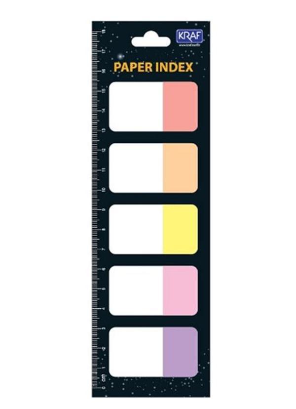 Kraf Kağıt İndex 5Li 25X42Mm - 2 adet - Image 1