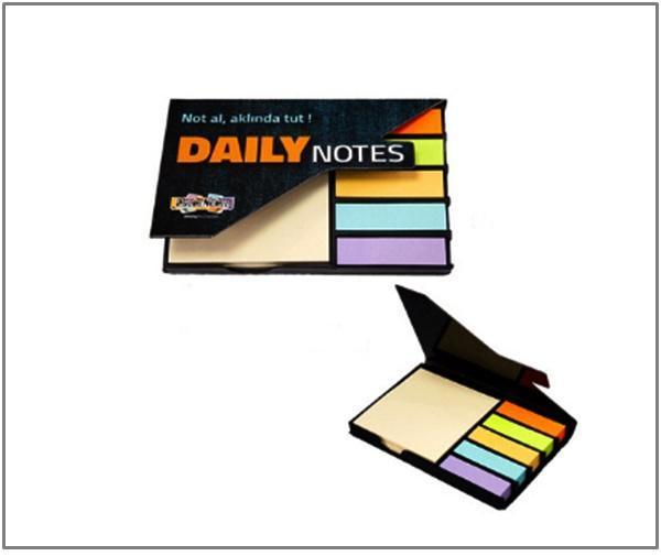 Notyaz Daily Notes Neon Bloknot Not Defteri - 3 adet - Image 1