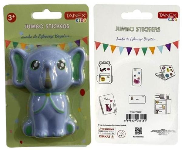 Tanex Jumbo Stickers Sukuşi Fil - Image 1
