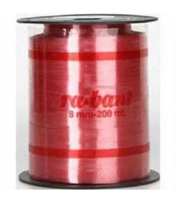 Rabant İnce Rafya 8Mmx200 Mt Kırmızı - 3 adet - Image 1
