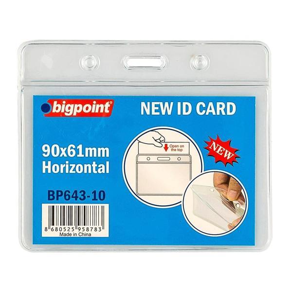 Bigpoint Kart Poşeti Yatay 90x61mm - 3 adet - Image 1