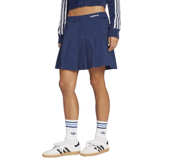 JW5141-K adidas Pleated Skırt Kadın Elbise - Etek Lacivert - Image 1