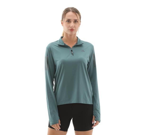 JX2255-K adidas Otr B Hzıp Kadın Sweatshirt Yeşil - Image 1