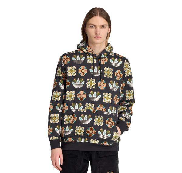JW1085-E adidas Graphıc Lo Hd Erkek Sweatshirt Siyah - Image 1