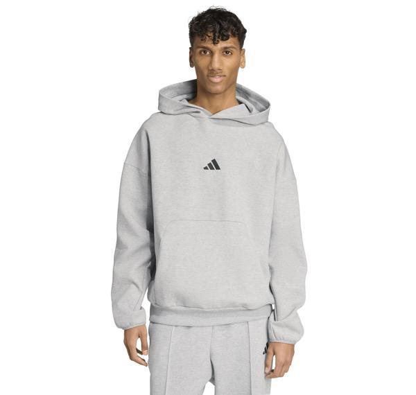 JW7132-E adidas M Fı Sl Hd Erkek Sweatshirt Gri - Image 1