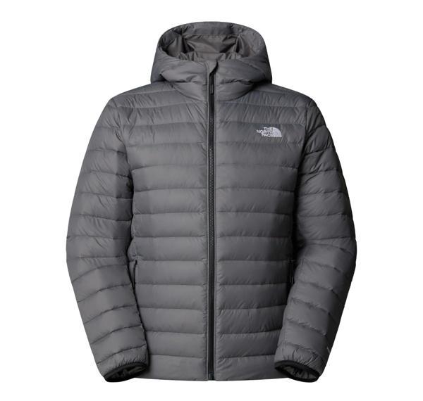 F0A8D1T0UZ1-R The North Face M Classıc Down Hooded Jacket Erkek Mont Gri - Image 1