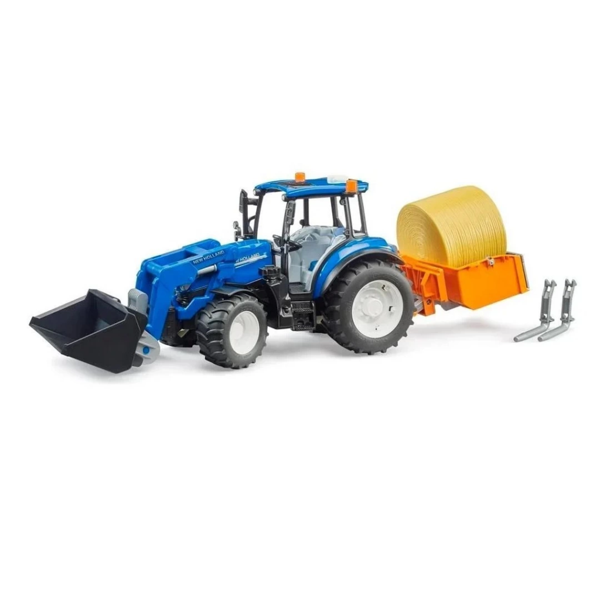 Nessiworld Bruder New Holland T5 120 Kepçeli Ataşman Setli - Image 1