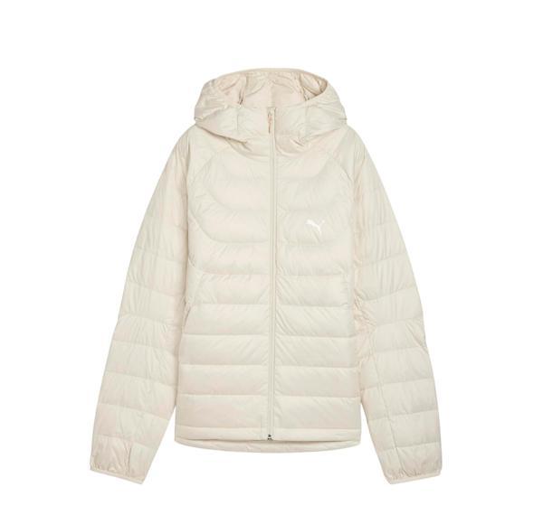685234-87 Puma Packlıte Hooded Down Jacket Kadın Mont Krem - Image 1