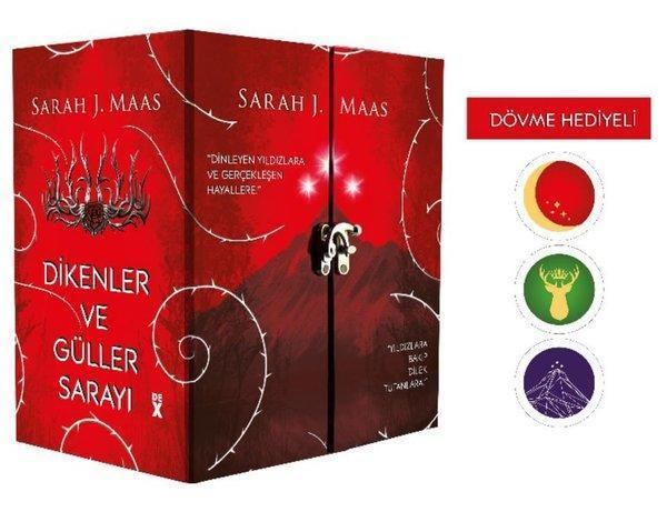 Dikenler Ve Güller Sarayı Kutulu Set (5 Kitap + Dövme Hediyeli) - DEX - Image 1