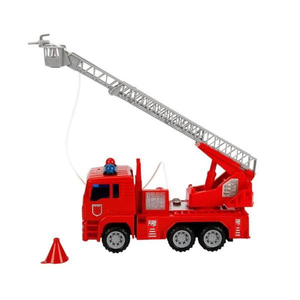 Nessiworld Sunman Sesli ve Işıklı Su Fışkırtan İtfaiye Aracı 24 cm - Image 1