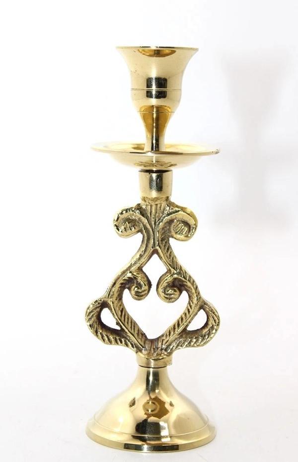 Tekli Pirinç Şamdan 4744 - Image 1