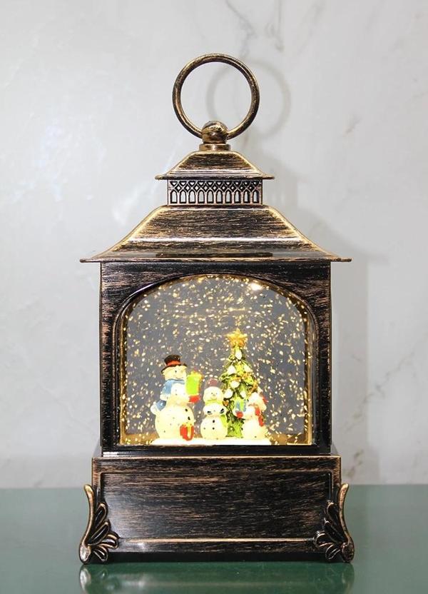 Yılbaşı Temalı Işıklı Müzikli Kar Küresi Alk3214 - Image 1