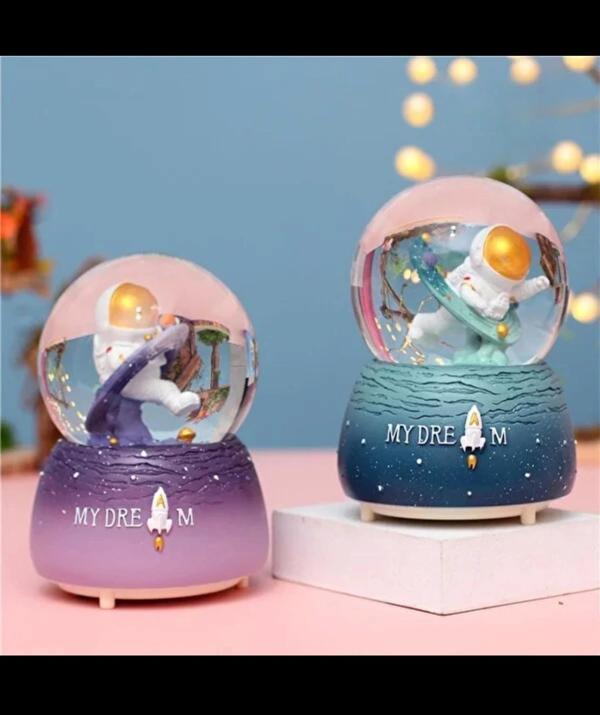 Astronot Kar Küresi Orta Boy Wy20k23 - Image 1