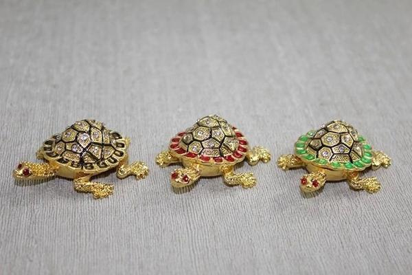 Swaroski Minik Kaplumbağa Figürü Alk3867 - Image 1