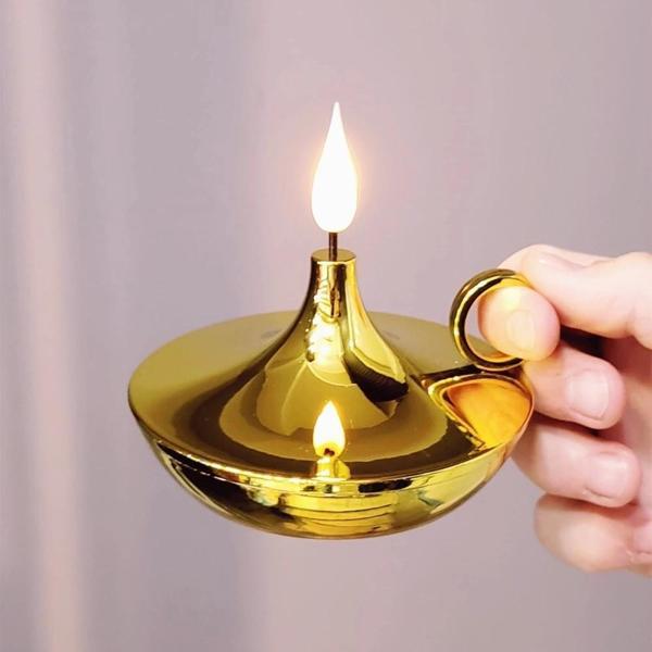 Dekoratif Gold Pilli Mum - Image 1