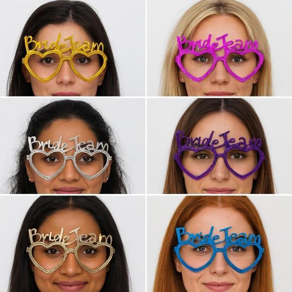 Kalpli Bride Team Gözlük Seti 6 Renk - Image 1