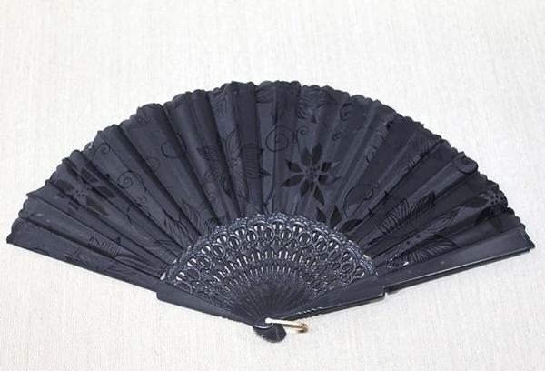 Plastik Siyah Yelpaze Alk3569 - Image 1