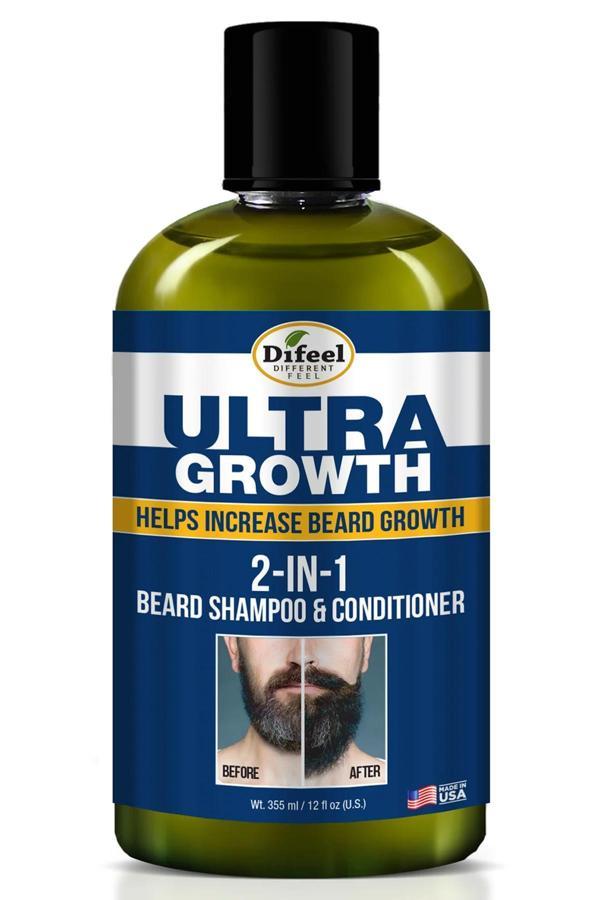 Difeel Ultra Growth 2’si 1 Arada Sakal Şampuanı ve Saç Kremi 355ML - Image 1