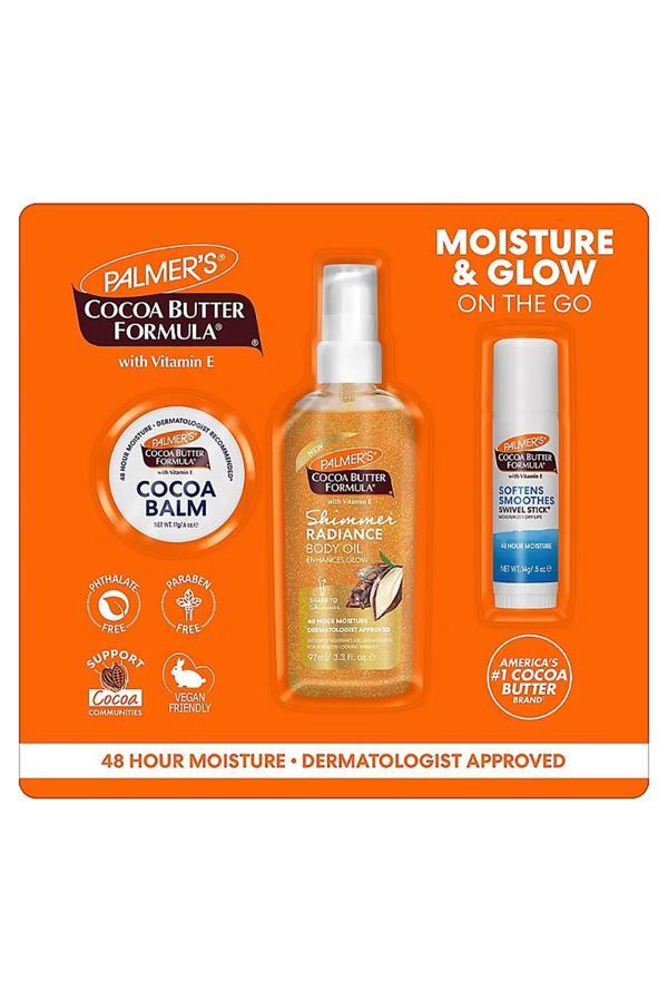Palmers Cocoa Butter Moisture & Glow Cilt Bakım Seti - Image 1