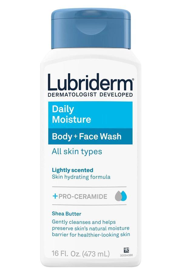 Lubriderm Günlük Nemlendirici Vücut ve Yüz Yıkama Jeli 473ML - Image 1