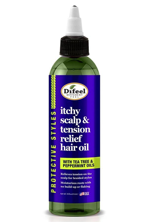 Difeel Örgülü Saçlar için Kaşıntı ve Gerginlik Karşıtı Saç Bakım Yağı 237ML - Image 1