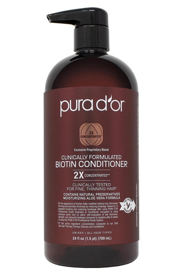 Pura D’or Biotin İnce Telli Saçlar İçin Saç Kremi 709ML - Image 1