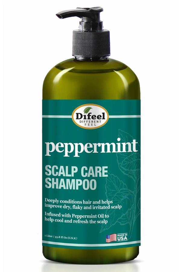 Difeel Peppermint Saç Derisi Bakım Şampuanı 1LT - Image 1