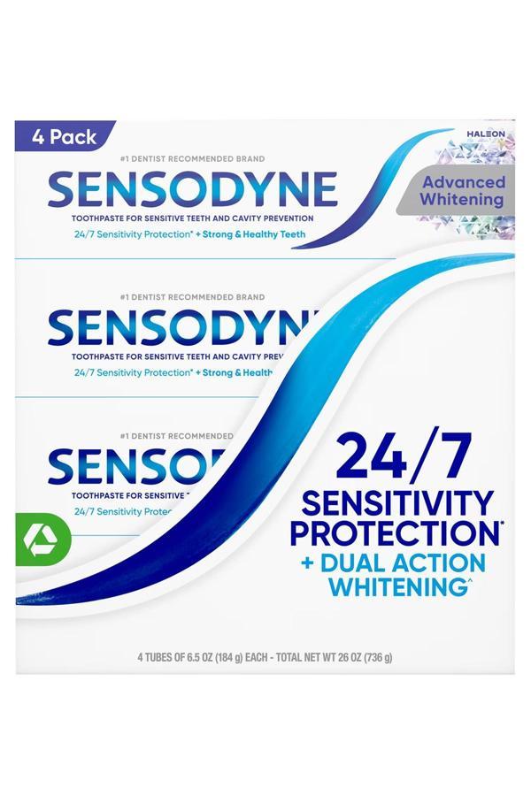 Sensodyne Advanced Whitening Diş Macunu 4lü Paket 4x184GR - Image 1