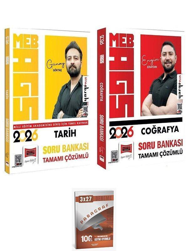 Yargı + Anla Kazan 2026 MEB-AGS Tarih + Coğrafya Soru Bankası 2 li Set Yargı Yayınları - Yargı Yayınları - Image 1