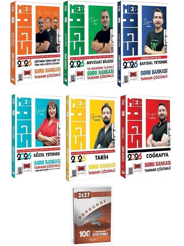 Yargı + Anla Kazan 2026 MEB-AGS Tüm Dersler Soru Bankası 6 lı Set Yargı Yayınları - Yargı Yayınları - Image 1
